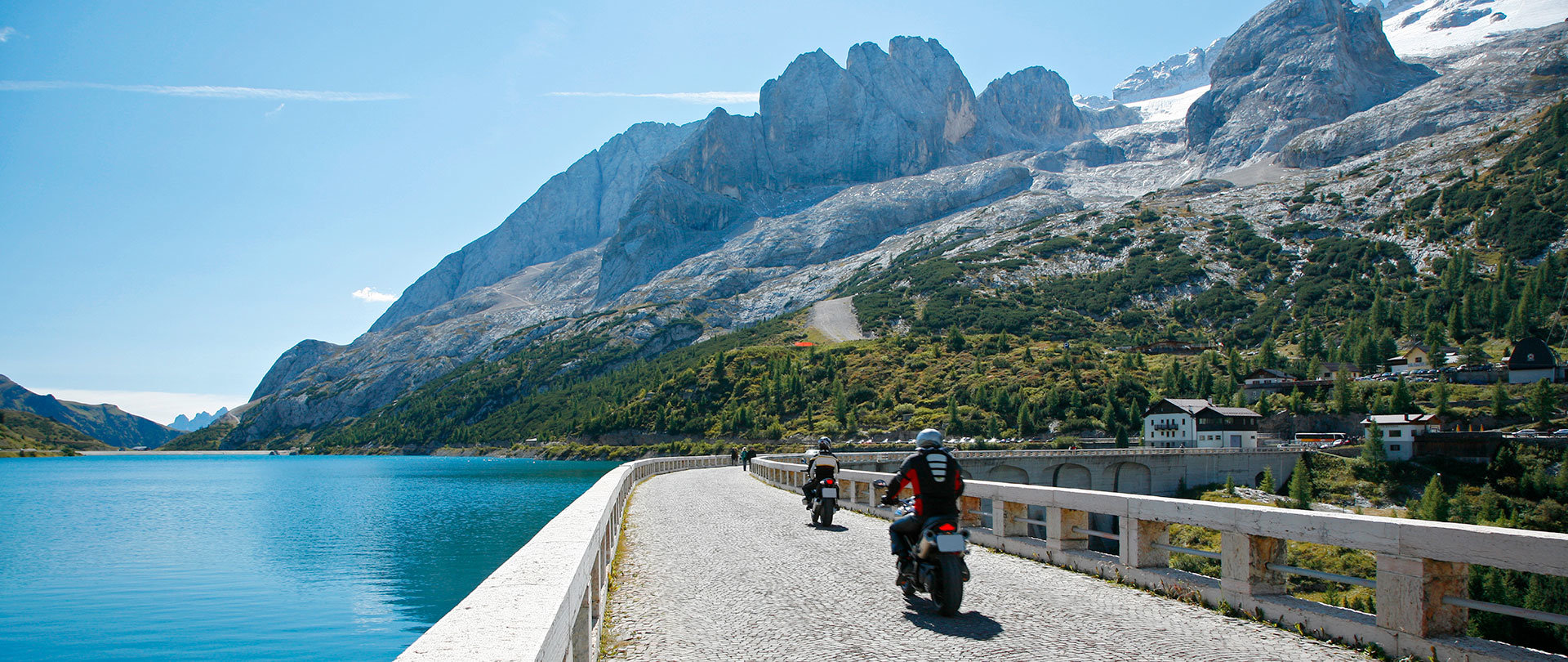 Motorradtour zum Fedaia Pass